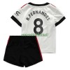 Maillot de Supporter Manchester United Bruno Fernandes 8 Extérieur 2022-23 Pour Enfant